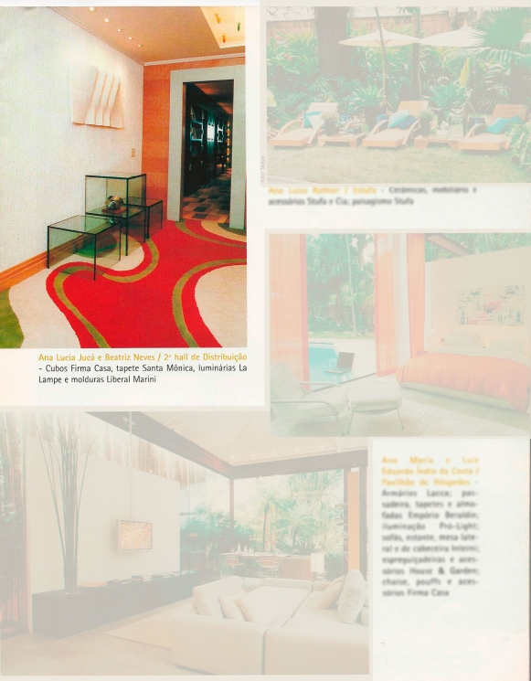 Ana Lúcia JucáDESIGN E DECORAÇÃO – 09/2002