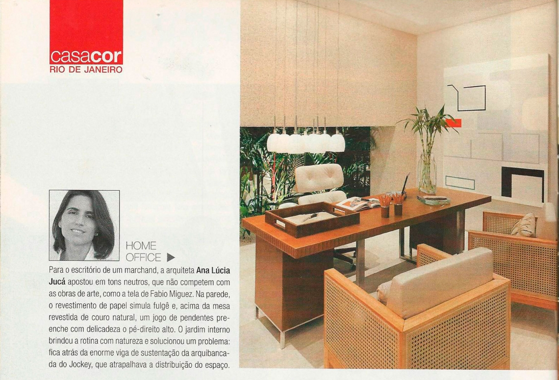 Ana Lúcia JucáCASA COR – 09/2009