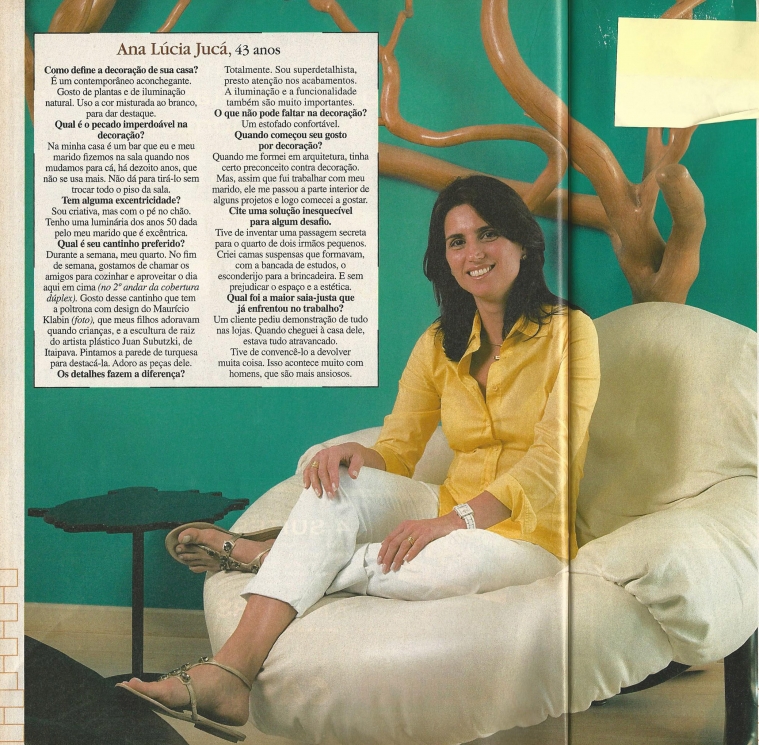 Ana Lúcia JucáVEJA – 14/11/2007