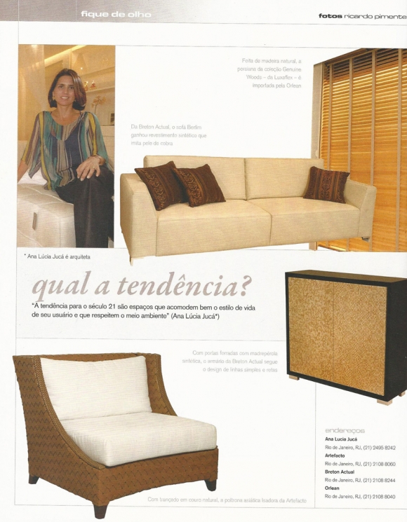 Ana Lúcia JucáRevista Kaza – 10/2008
