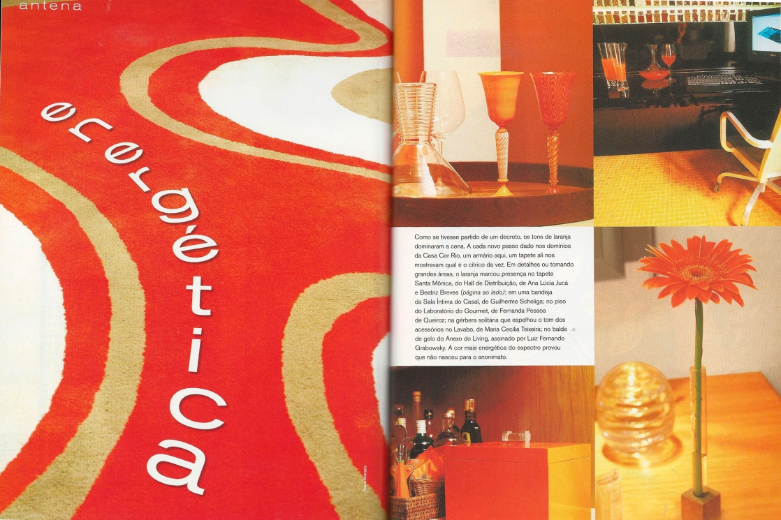 Ana Lúcia JucáREVISTA CASA COR – 2002