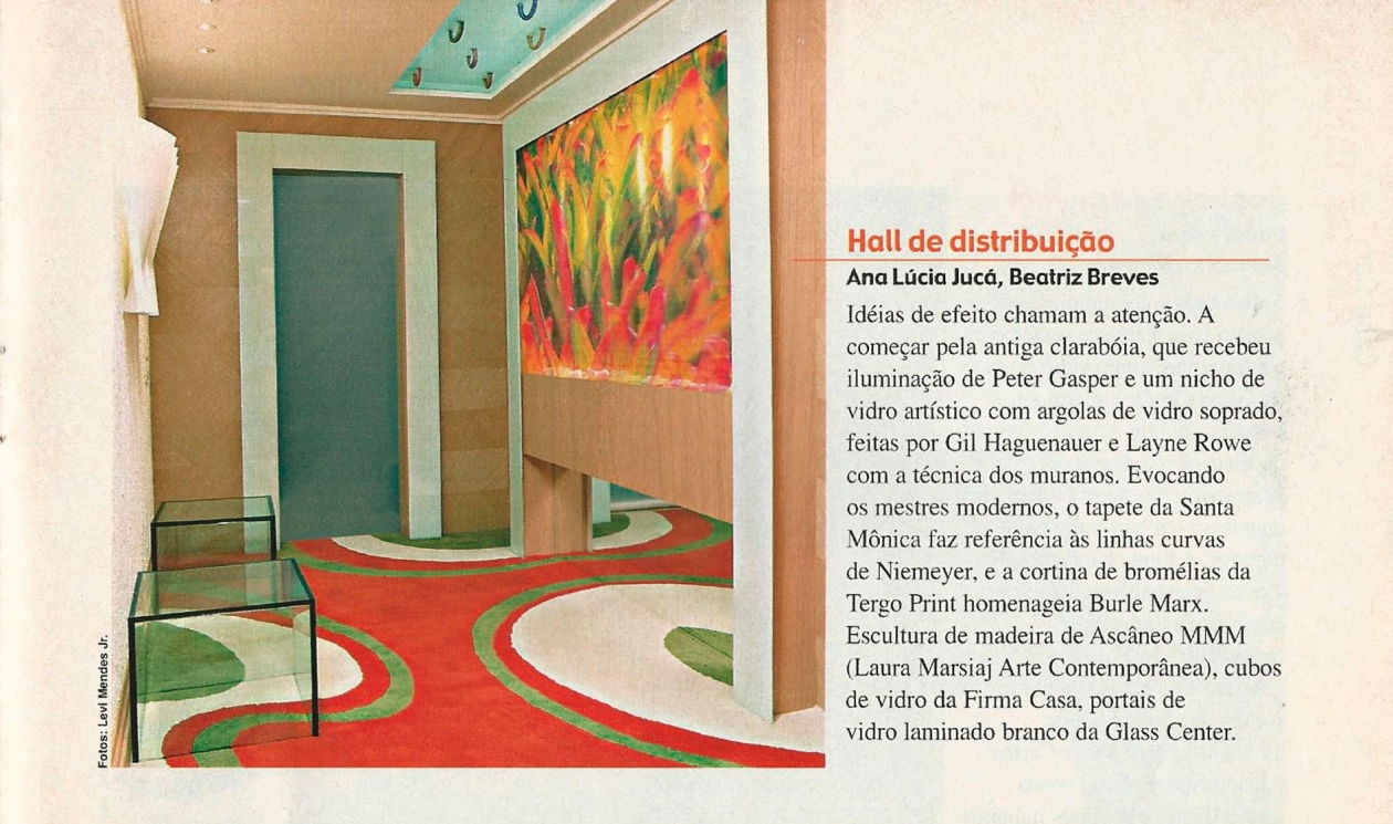 Ana Lúcia JucáCASA CLAUDIA – CASA COR 2002