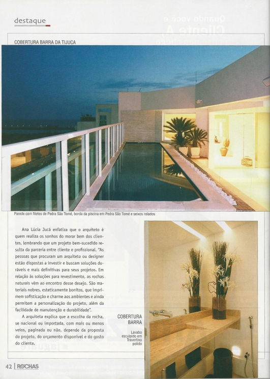 Ana Lúcia JucáROCHAS DE QUALIDADE – 05/2009