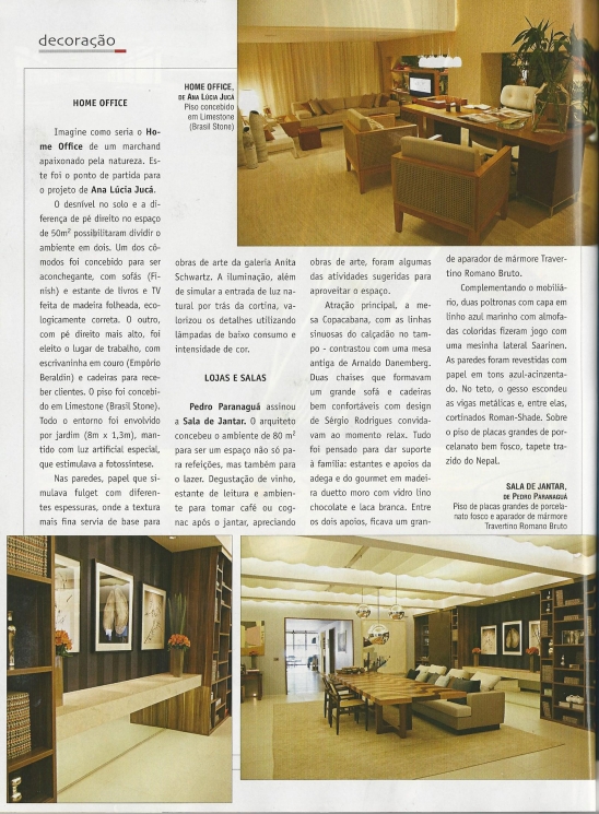 Ana Lúcia JucáROCHAS DE QUALIDADE – 11/2009