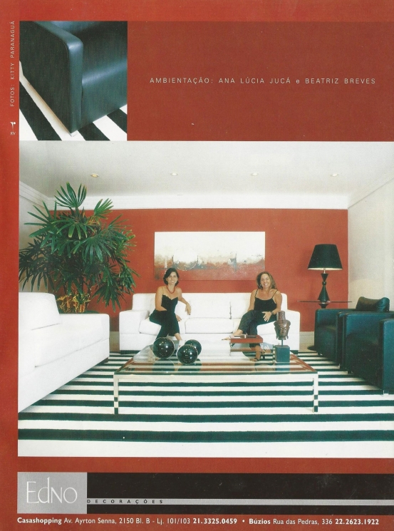 Ana Lúcia JucáCASA SHOPPING MAGAZINE – 04/2003