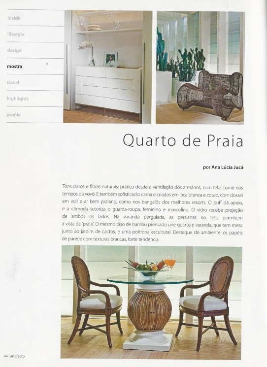 Ana Lúcia Jucá10ª MOSTRA ARTEFACTO/BANCO REAL – 2008