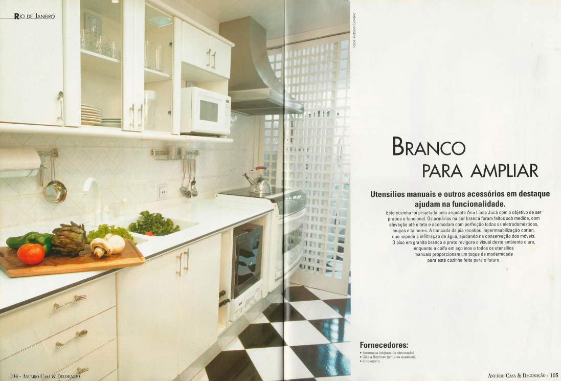 Ana Lúcia JucáCASA & DECORAÇÃO – 2003