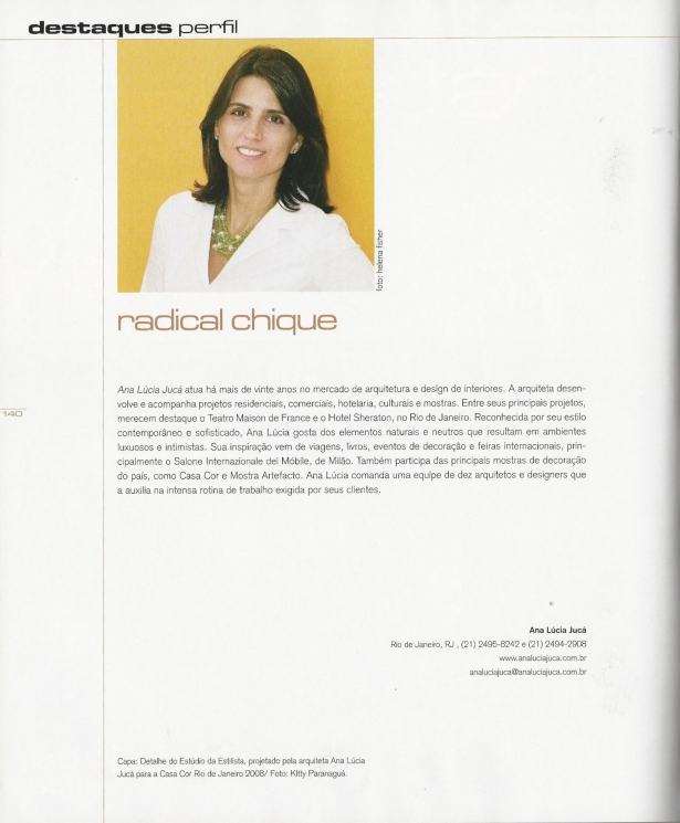 Ana Lúcia JucáREVISTA KAZA – 10/2009