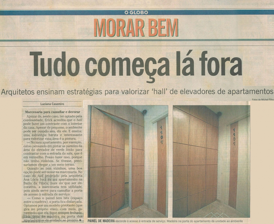 Ana Lúcia JucáO GLOBO – 02/01/2005