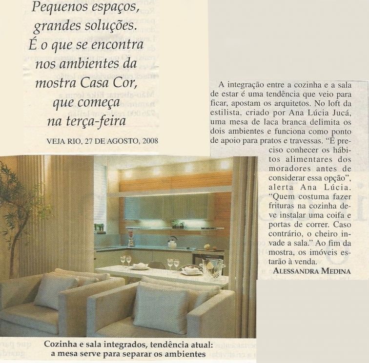 Ana Lúcia JucáVEJA – 27/08/2008