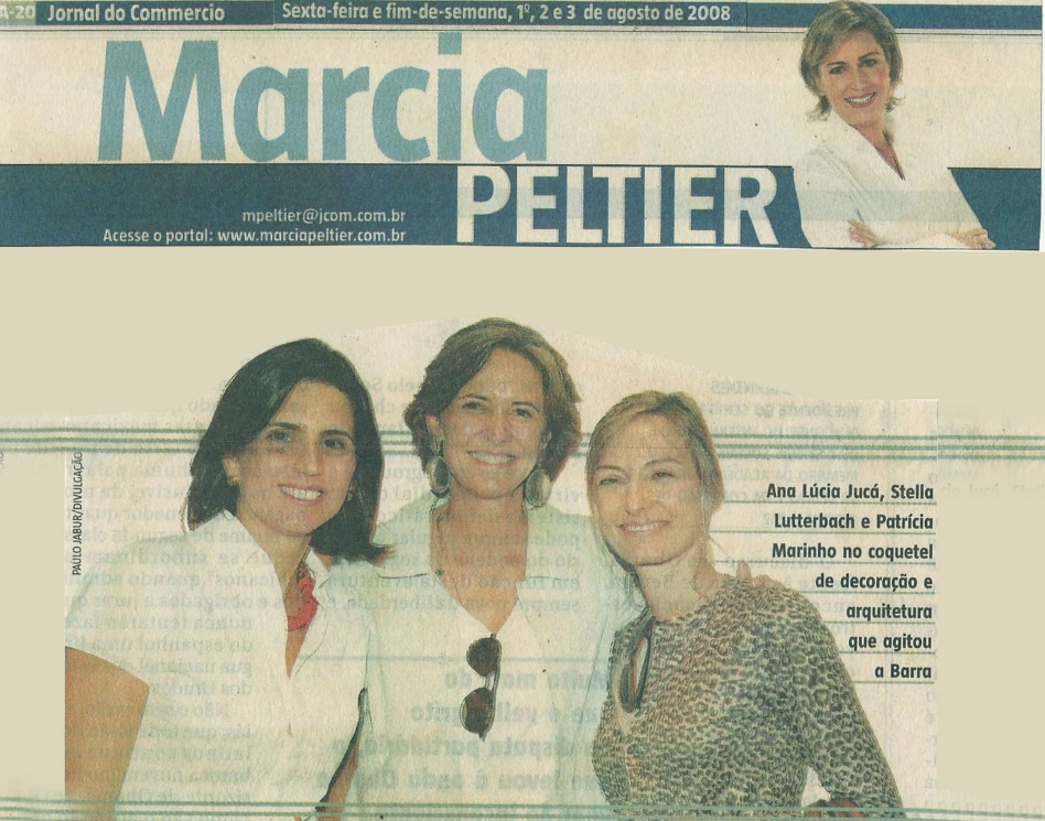 Ana Lúcia JucáJORNAL DO COMMERCIO – 01/08/2008