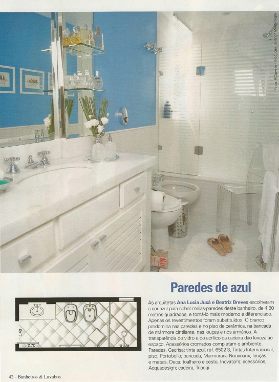 Ana Lúcia JucáBANHEIROS E LAVABOS – 2003