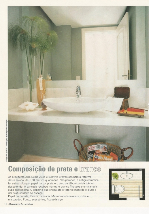 Ana Lúcia JucáBANHEIROS E LAVABOS – 2003