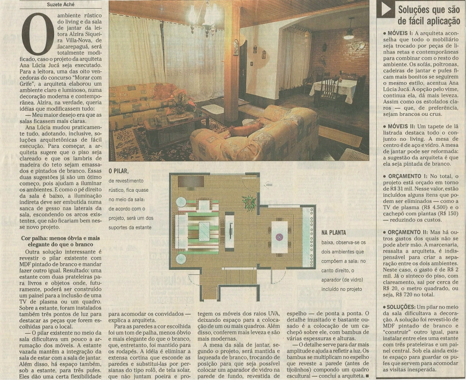 Ana Lúcia JucáO GLOBO – 2006