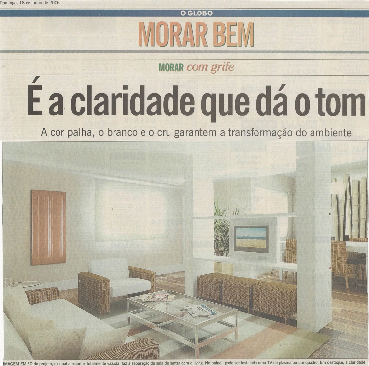 Ana Lúcia JucáO GLOBO – 18/06/2006